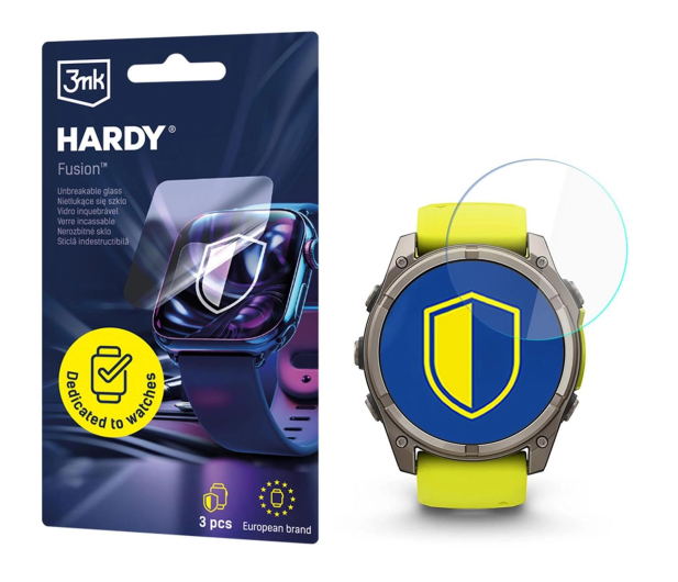 3mk Hardy Fusion Watch Protection do Garmin Fenix 8 Solar/Sapphi - 1571709 - zdjęcie
